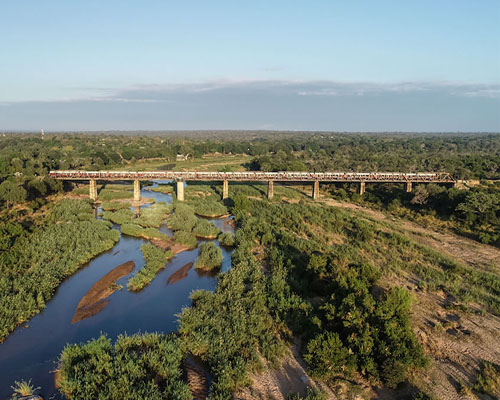 Kruger Shalati bridge over the Sabi River. Kruger Sahaltu Bridge Kruger National Park