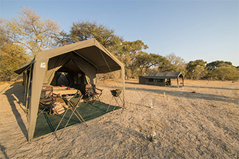 Botswana mobile safari tent Botswana mobile safari