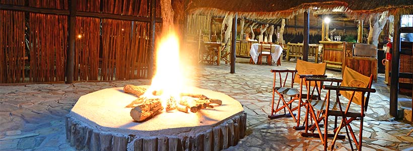 Tangala Safari Camp Relax around the fire after an exciting days game viewing Tangala Safari Camp with Go Safari