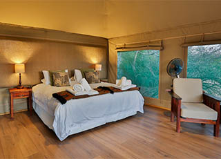 Tangala Safari Camp luxury tent Tangala Safari Camp